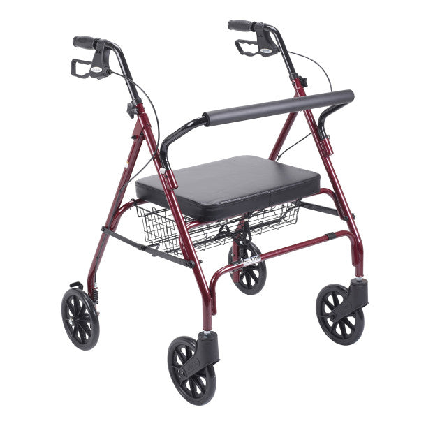 Go-Lite Bariatric Steel Rollator (10215RD-1)