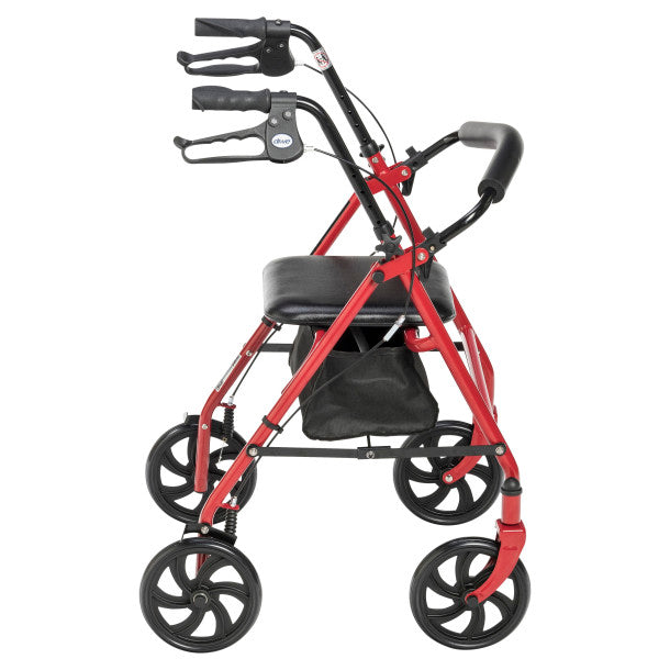 Adjustable Height Rollator, 6" Casters (RTL10261RD)