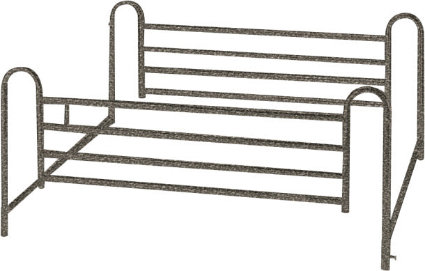 Standard Telescoping Full-Length Side Rail, Brown-Vein Finish (15001ABV)
