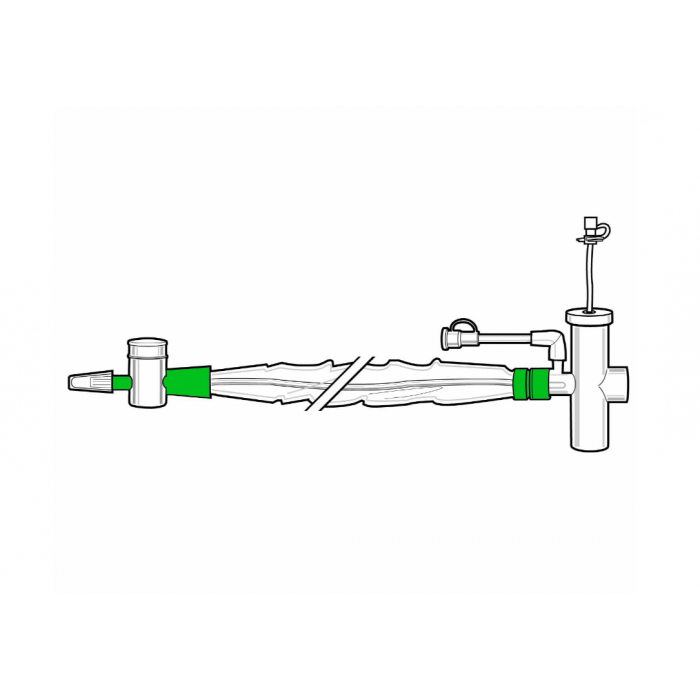 Ballard T-Piece, Adult, 14Fr