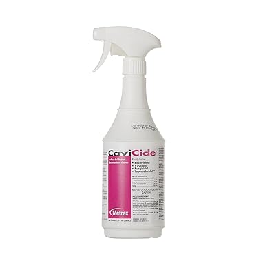 Metrex CaviCide Hospital Disinfectant, 24 oz Trigger Spray Bottle