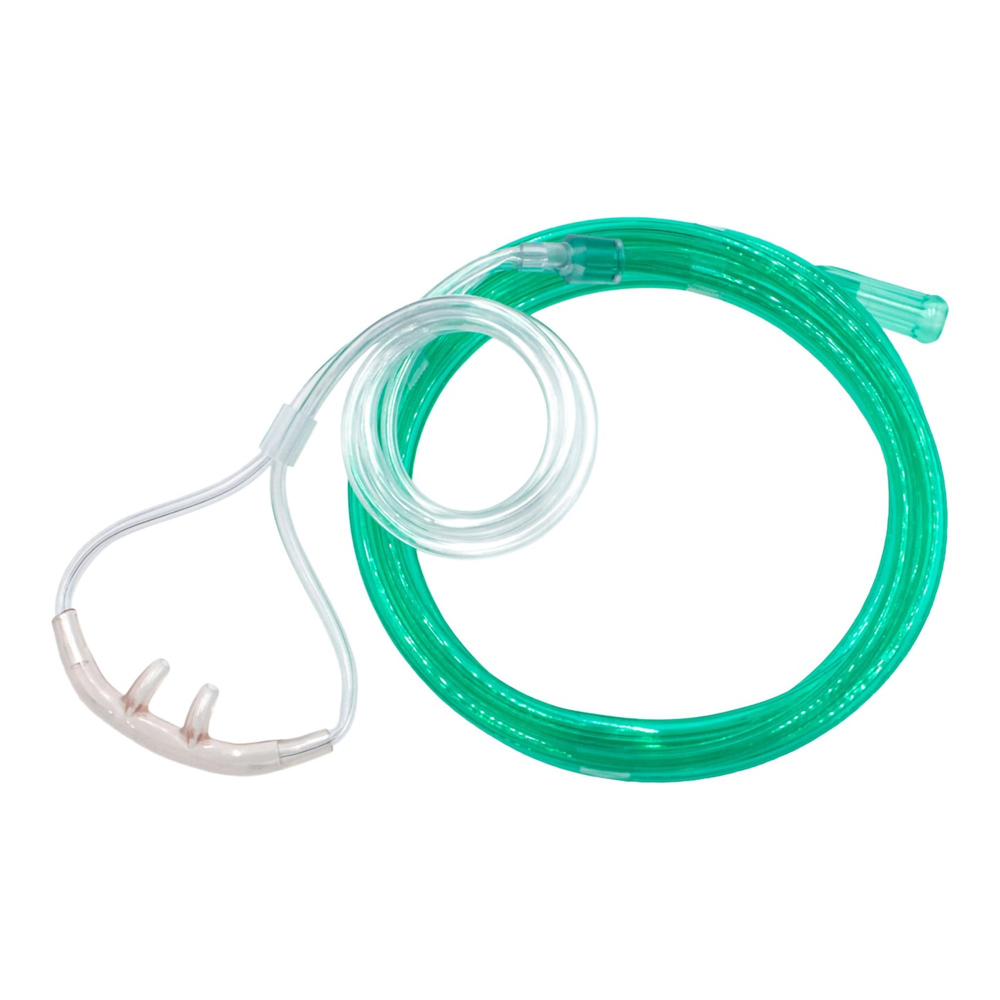 Nasal Cannula Salter-Style® Adult Curved Prongs 7 Foot Tubing