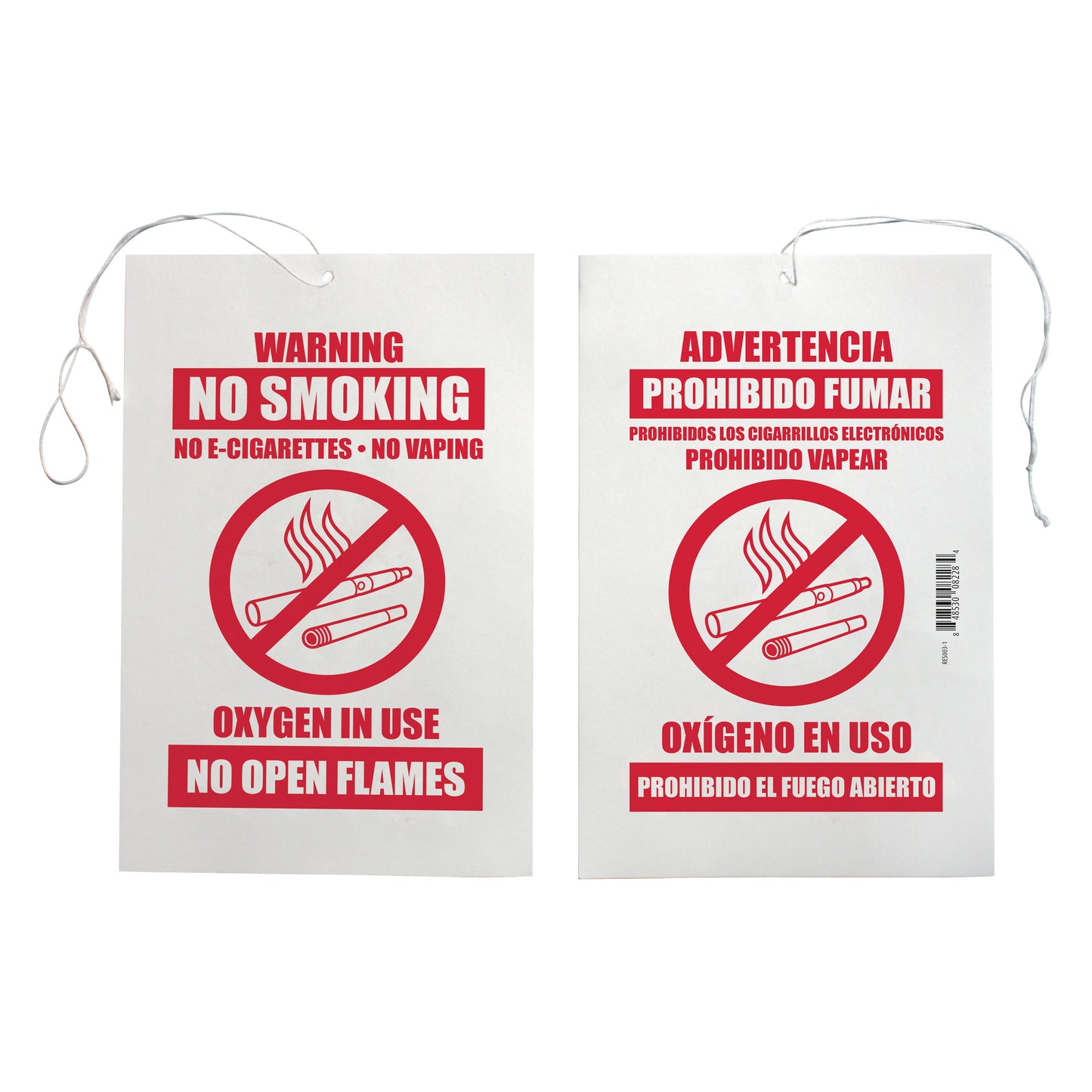 RES003 – Oxygen In Use Signs