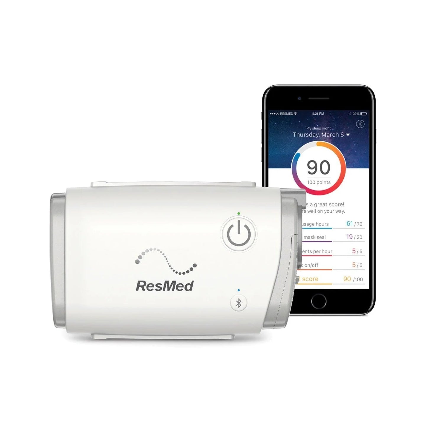 AirMini with AirFit P10 Nasal Pillow Mask Bundle