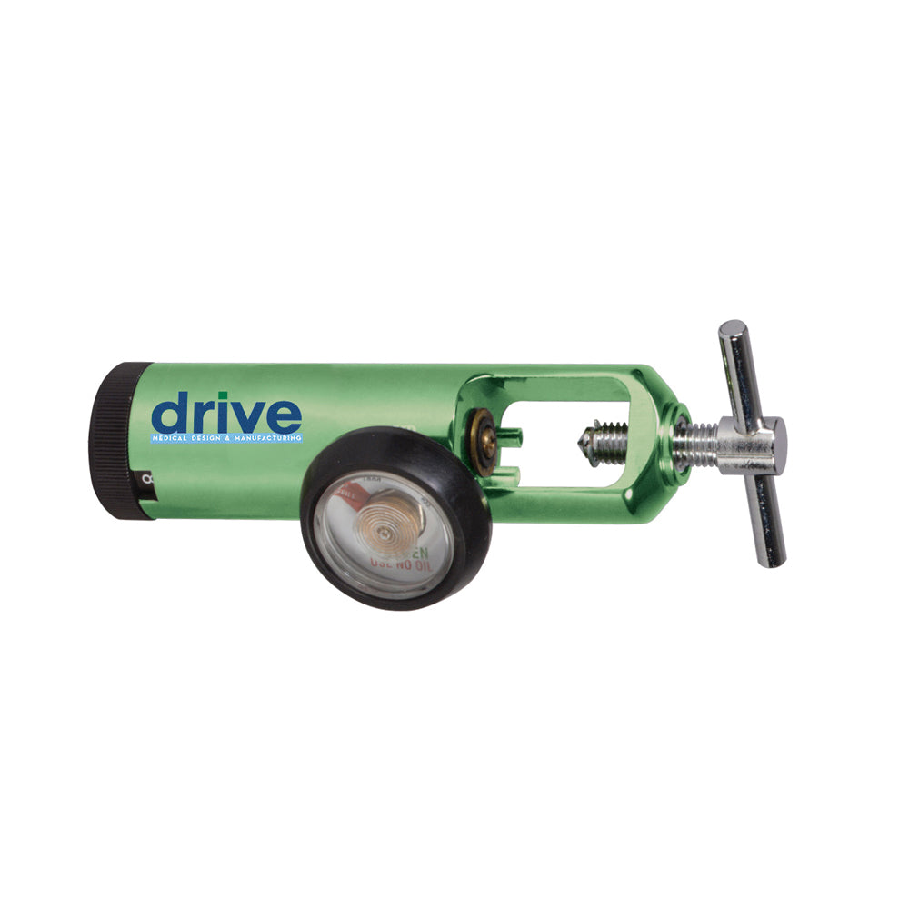 Drive 18300GN CGA 870 Oxygen Regulator 0-4 LPM Barb Outlet-Pediatric