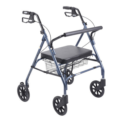 Go-Lite Bariatric Steel Rollator (10215BL-1)