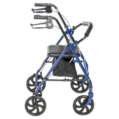 Durable 4 Wheel Rollator with 7.5" Casters (10257BL-1)
