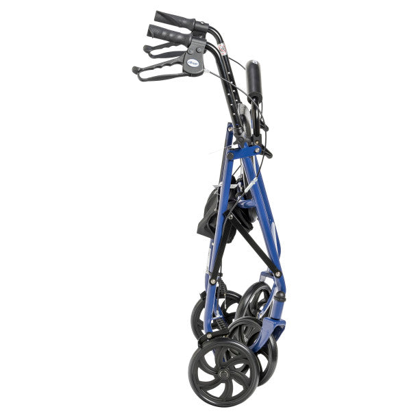 Durable 4 Wheel Rollator with 7.5" Casters (10257BL-1)