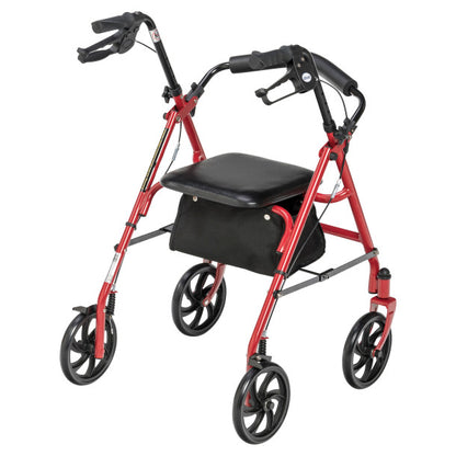 Adjustable Height Rollator, 6" Casters (RTL10261RD)