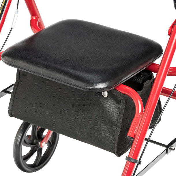 Adjustable Height Rollator, 6" Casters (RTL10261RD)