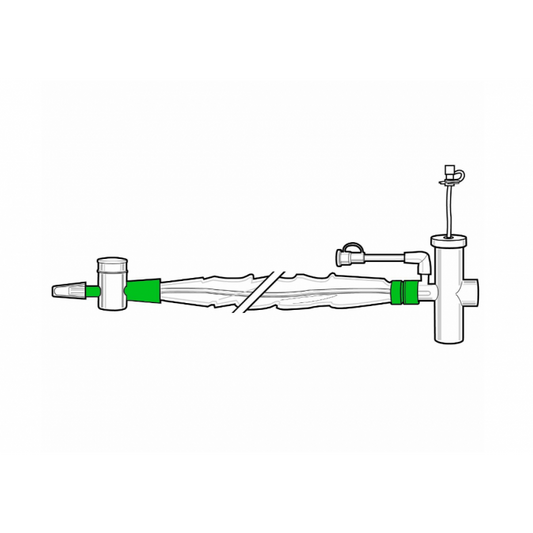 Ballard T-Piece, Adult, 14Fr