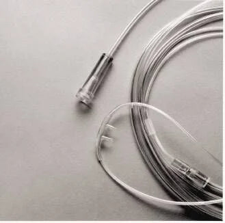 Nasal Cannula Salter-Style® Pediatric Curved Prongs 7 Foot Tubing