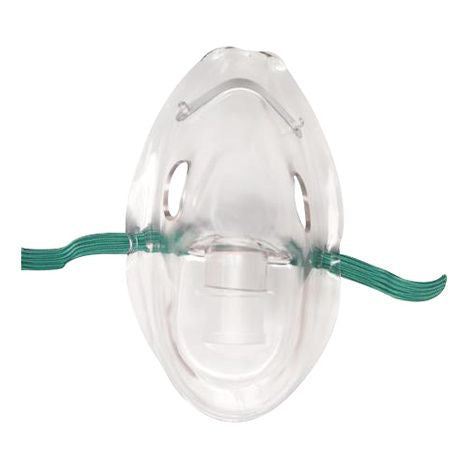 Pediatric aerosol mask with elastic strap style without tube