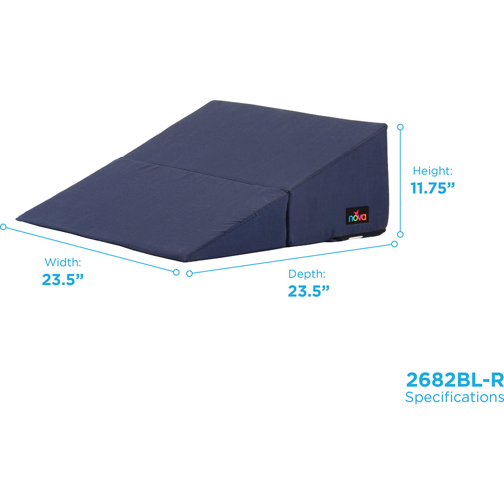 Folding Bed Wedge - 12" - Blue