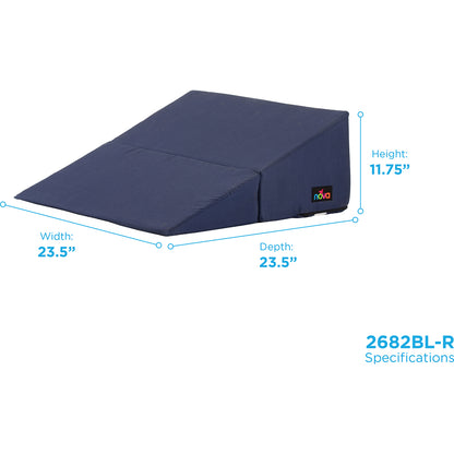 Folding Bed Wedge - 12" - Blue