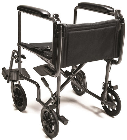 Steel Transport Wheelchair  (Light-weight) (EJ795-1)