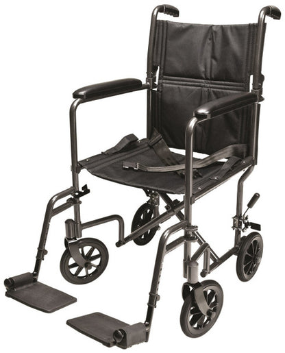 Steel Transport Wheelchair  (Light-weight) (EJ795-1)