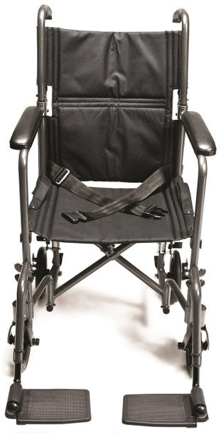 Steel Transport Wheelchair  (Light-weight) (EJ795-1)