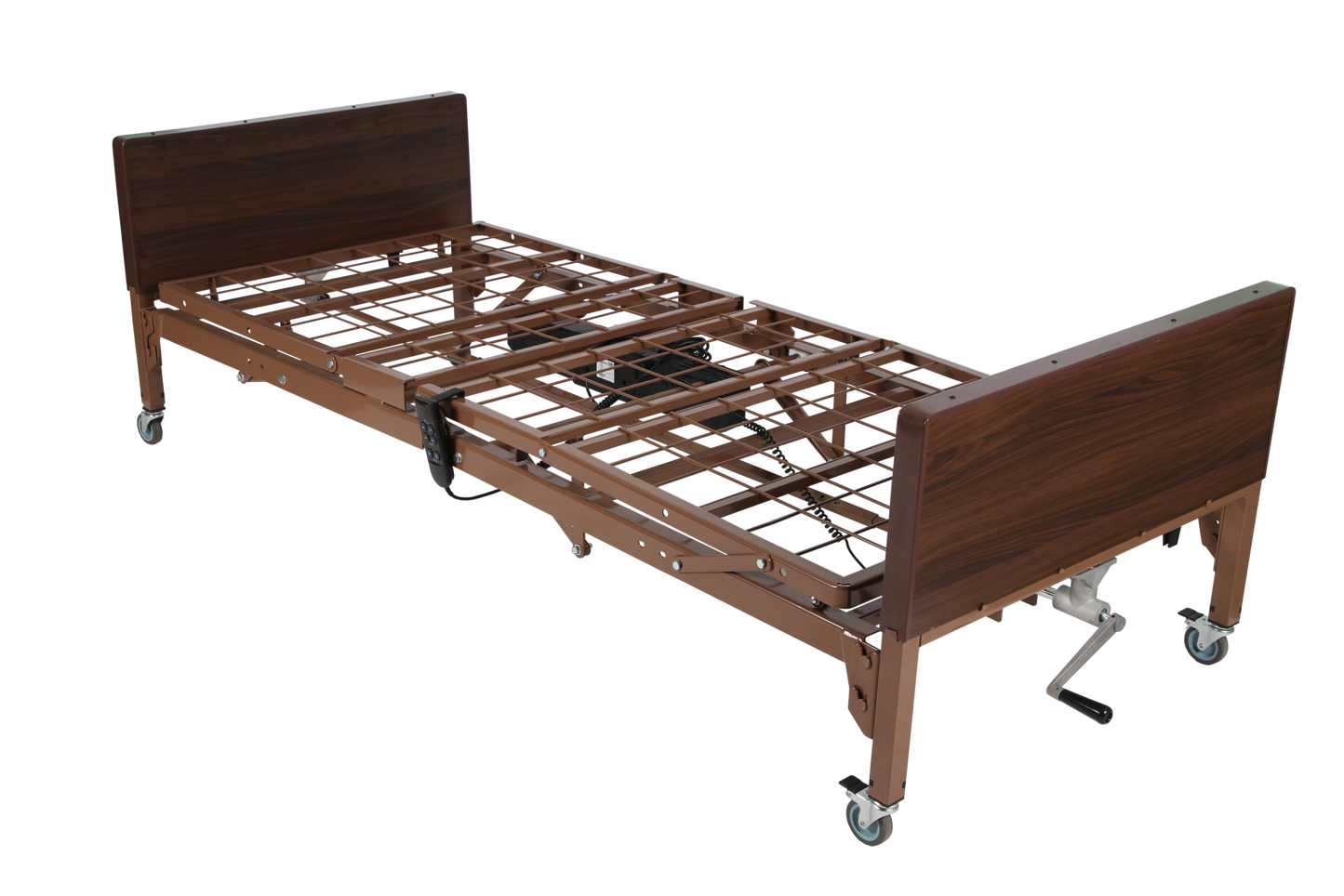 Semi Electric Hospital Bed | B120C Semi-Electric Homecare Bed | Integrity United