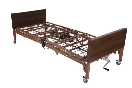 Semi Electric Hospital Bed | B120C Semi-Electric Homecare Bed | Integrity United