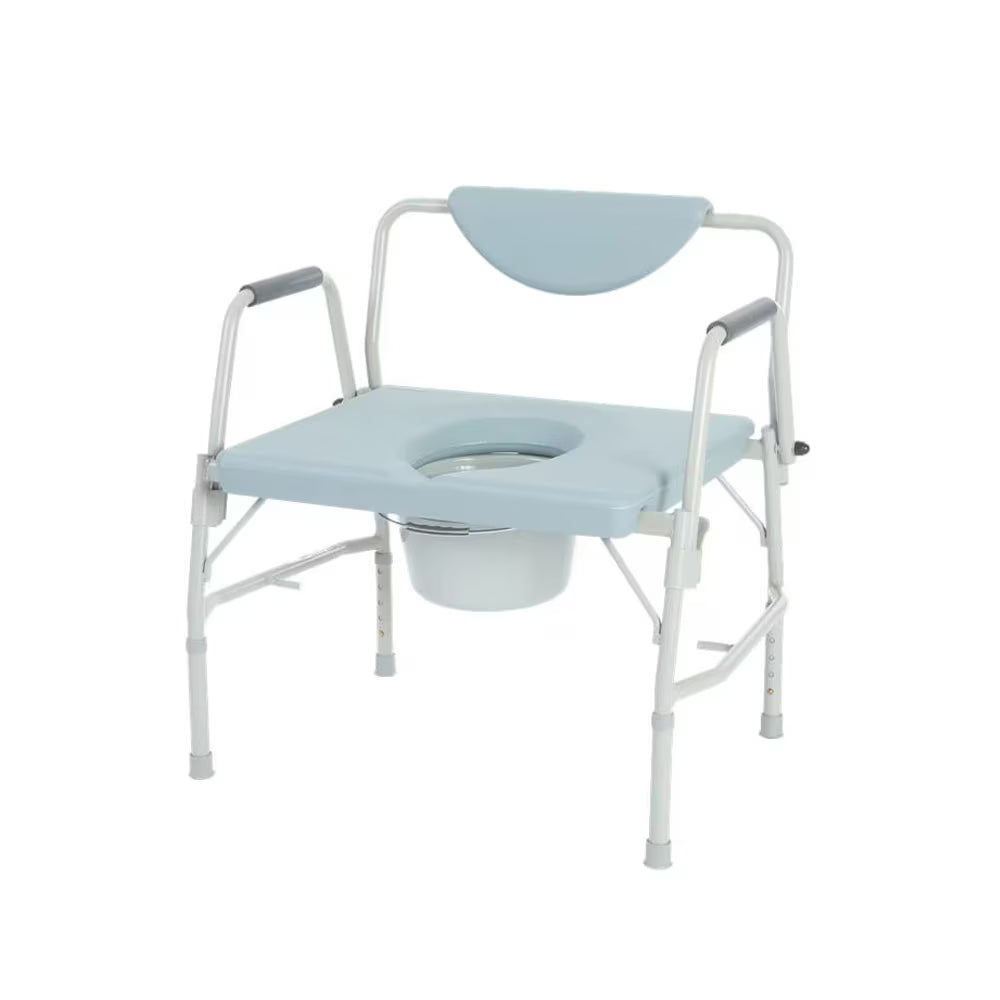 DLX Bariatric Drop Arm Commode