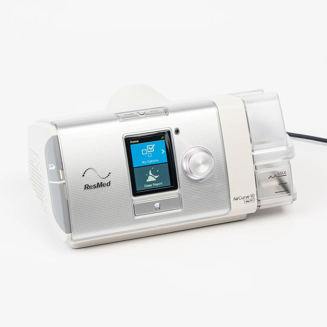 AirCurve 10 BiPAP with Easy-Breathe waveform for comfortable sleep