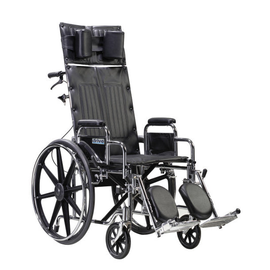 Deluxe Sentra Full Reclining Wheelchair (Standard)
