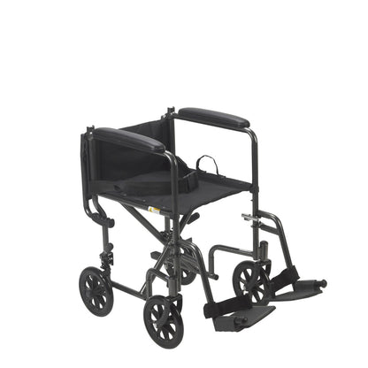 Steel Transport Chair (Light-weight) (26 lb)