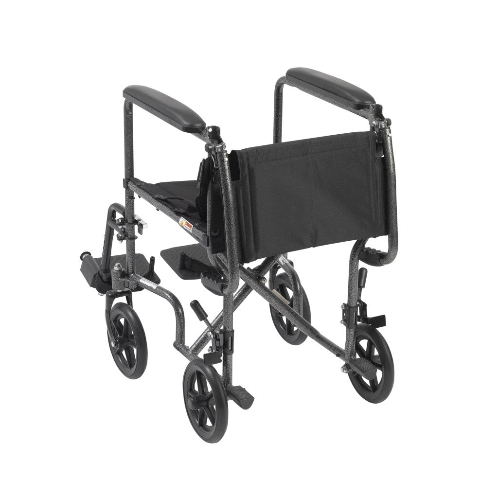 Steel Transport Chair (Light-weight) (26 lb)