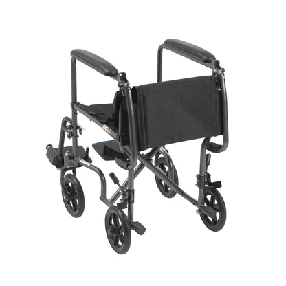 Steel Transport Chair (Light-weight) (26 lb)