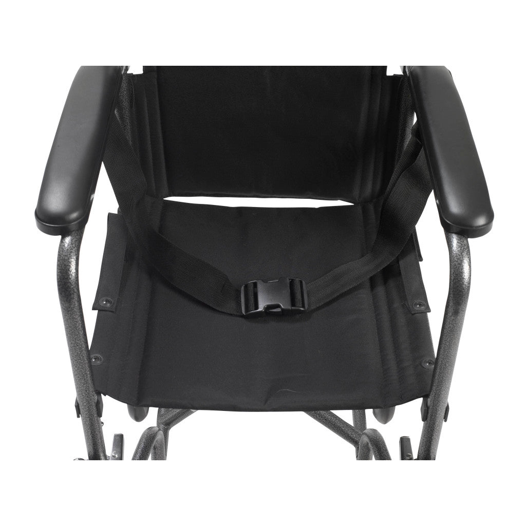 Steel Transport Chair (Light-weight) (26 lb)