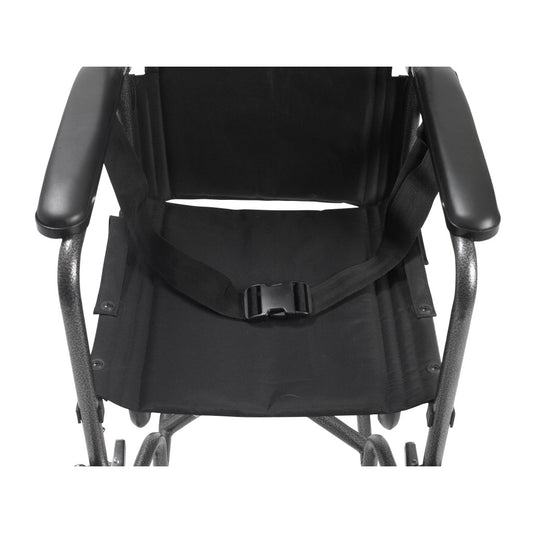 Steel Transport Chair (Light-weight) (26 lb)