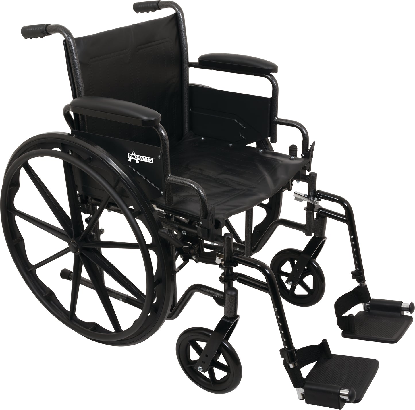 ProBasics K2 Wheelchair with 18" x 16" Seat and Swing-Away Footrests (Standard)