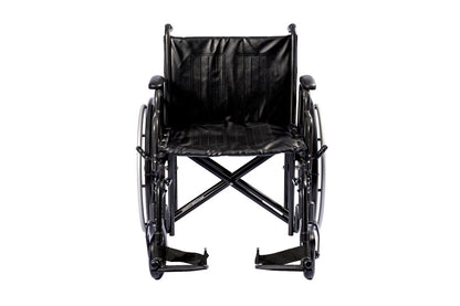 ProBasics Heavy Duty K0007 Wheelchair, 22" x 18" Seat with Footrests (Bariatric)