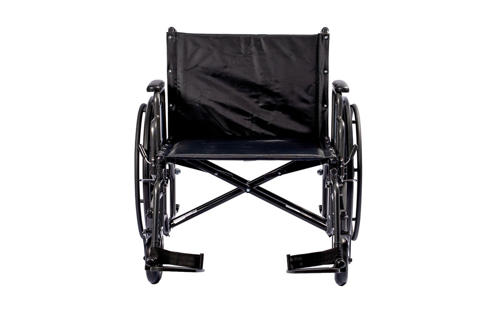 ProBasics Heavy Duty K0007 Wheelchair, 26" x 20" Seat with Footrests (Bariatric)