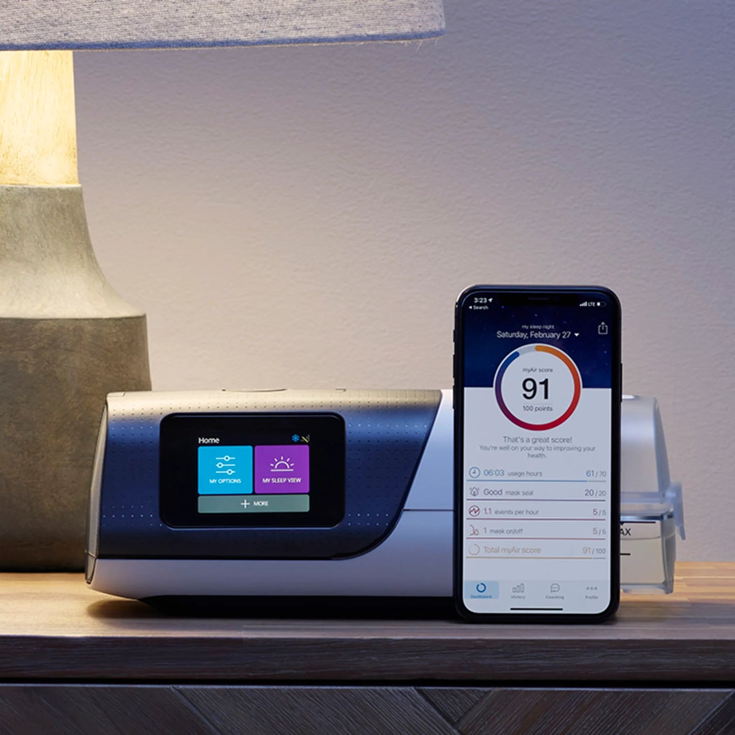 AirSense 11 AutoSet with AirFit F40 Full Face Mask Bundle