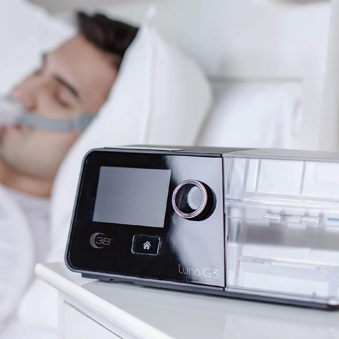 Luna G3 X sleep apnea device with Smart A technology